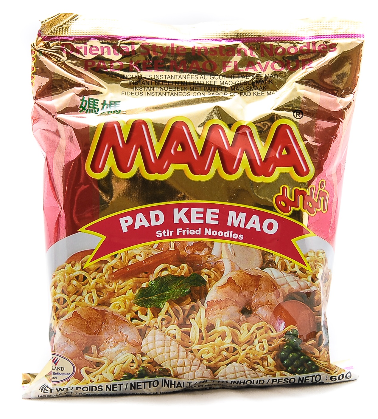 MAMA noodle Pad Kee Mao 60g TH
