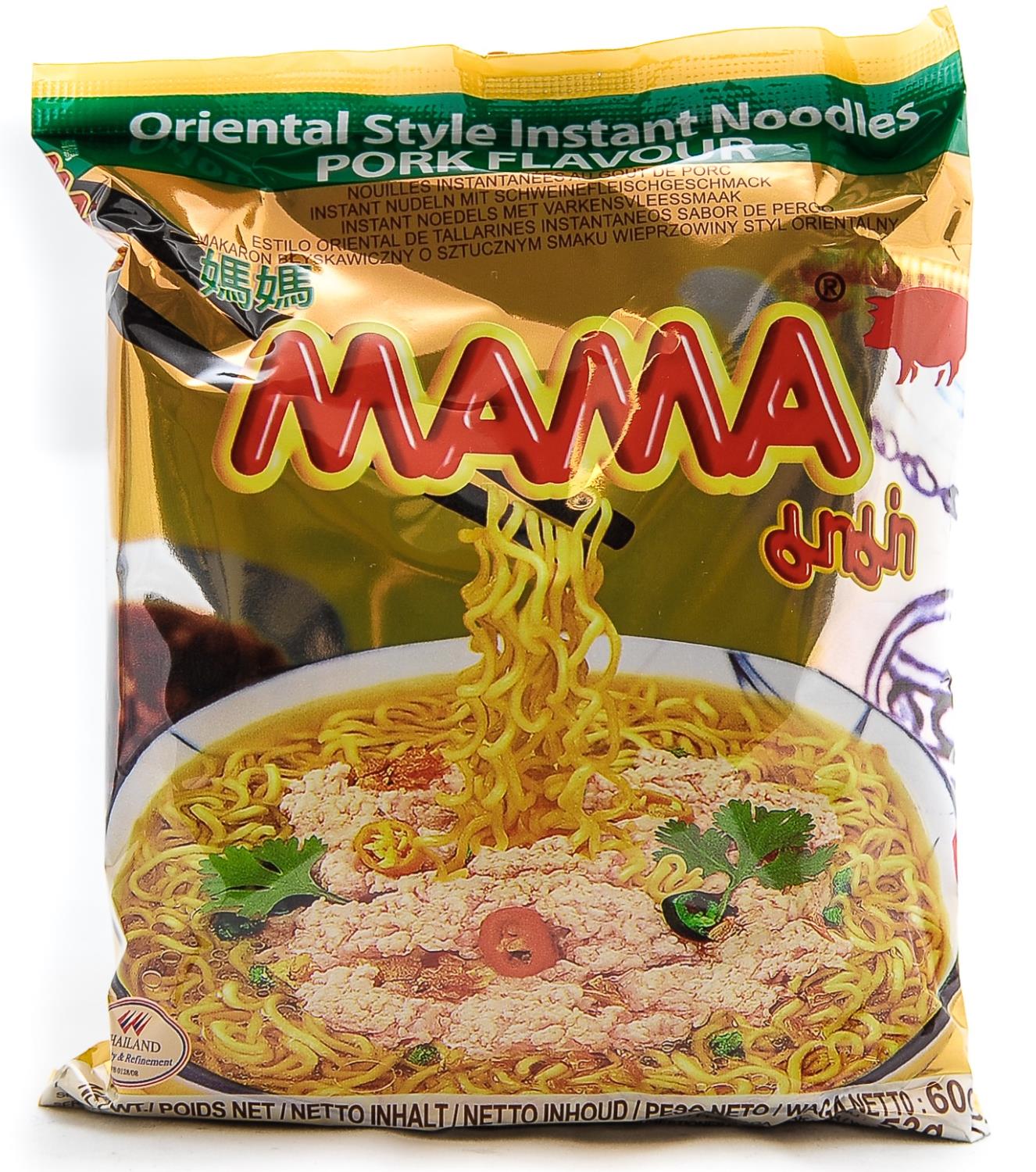 MAMA instant noodle pork flv 60g TH