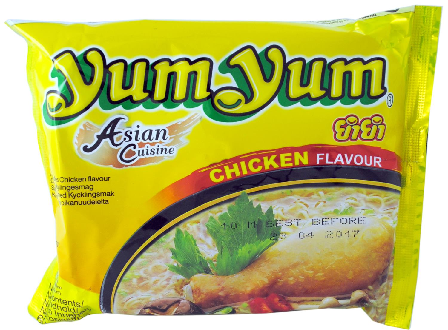 YUM YUM inst noodles chicken flv 60g TH