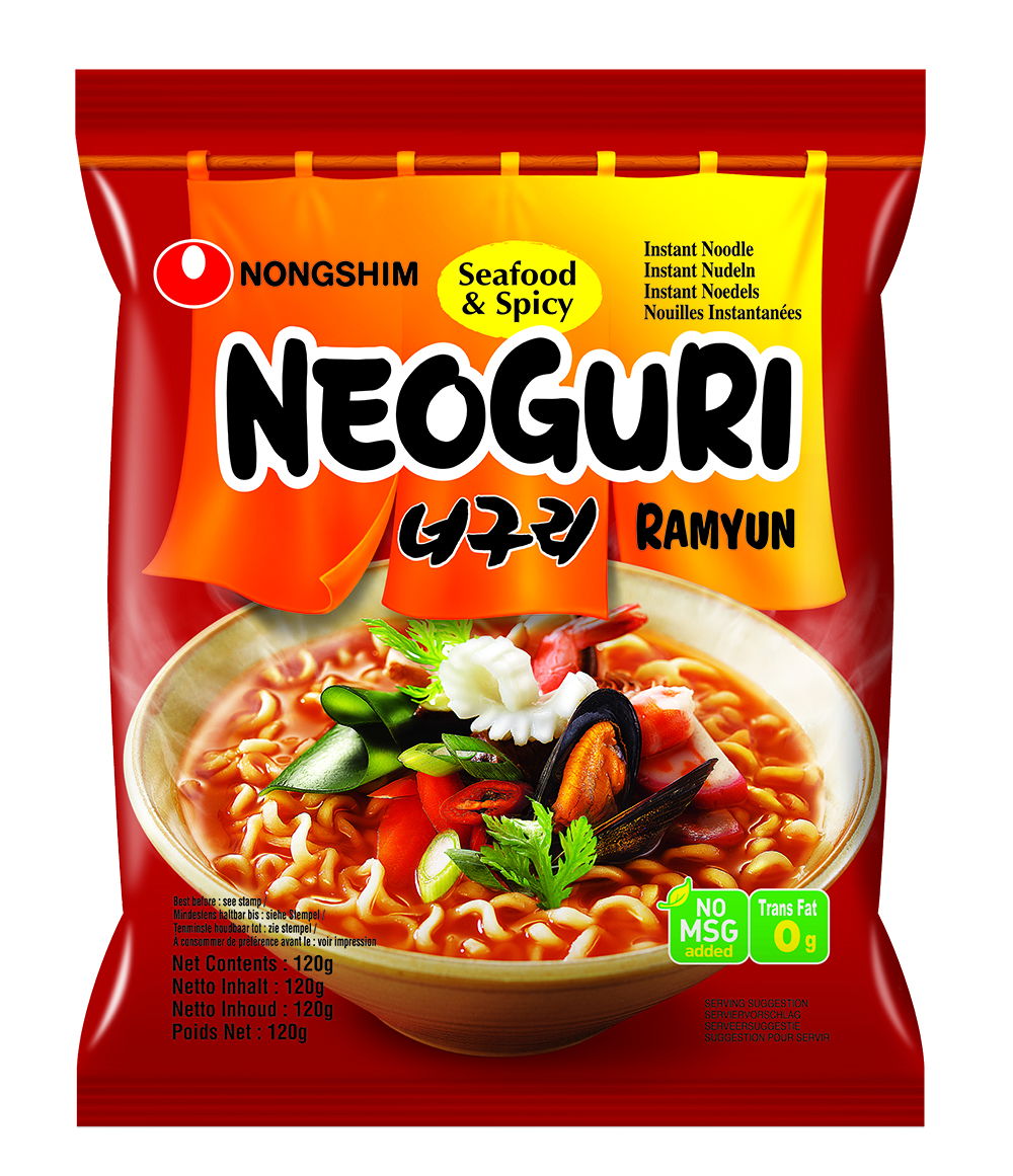 NONGSHIM Neoguri ramyun Seafood&Spicy 120g KR