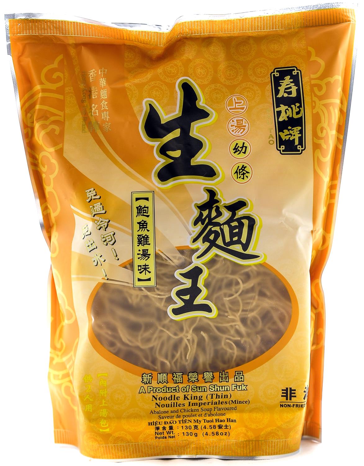 SSF Noodle King thin abalone&chicken 12x130g CN