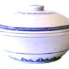 Bowl with lid (porcelain) 1x6pcs CN