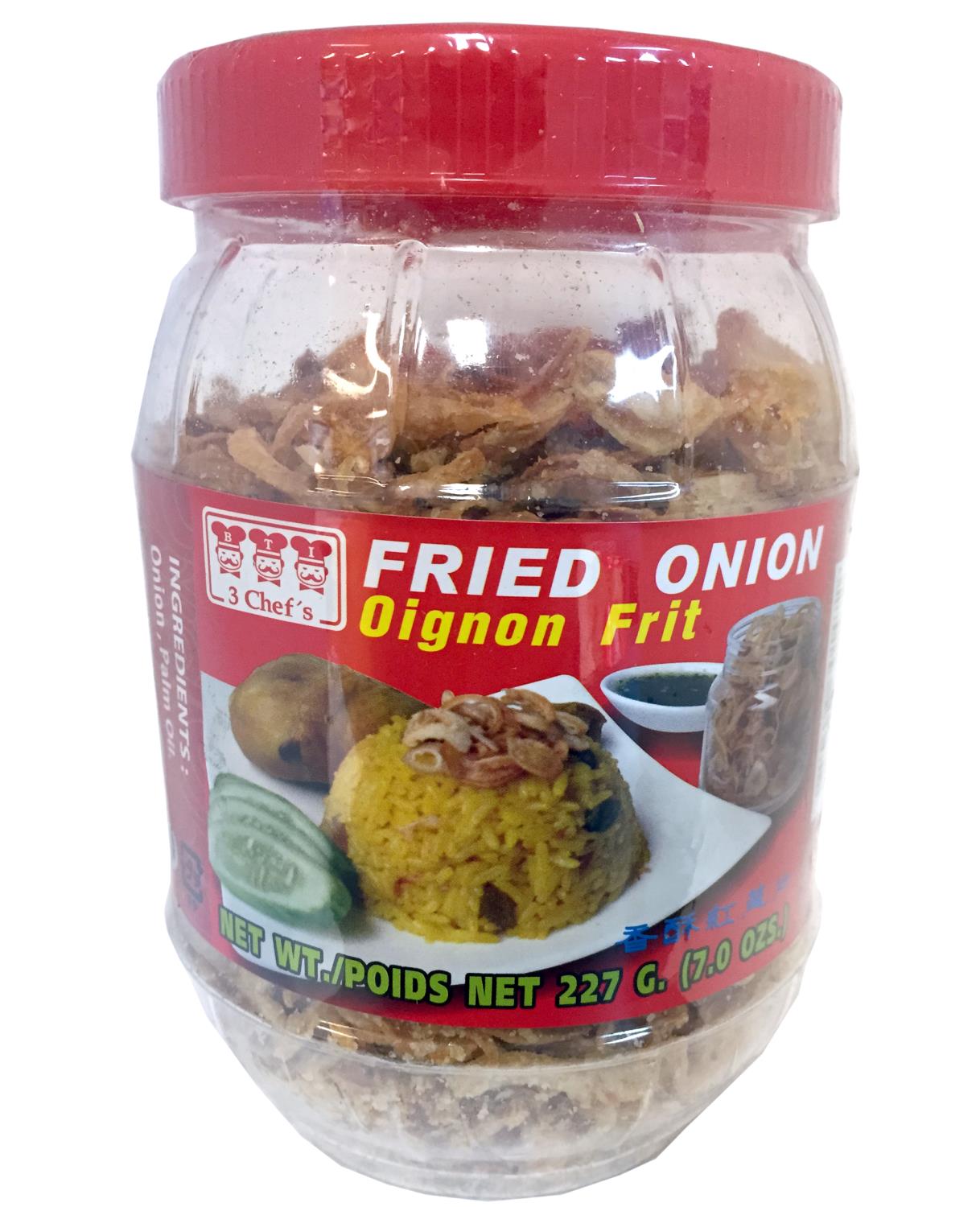 3 CHEF'S fried onion 227g TH