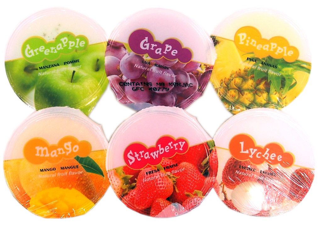 ABC Fruit jelly snack - Assorted 6x83g TW