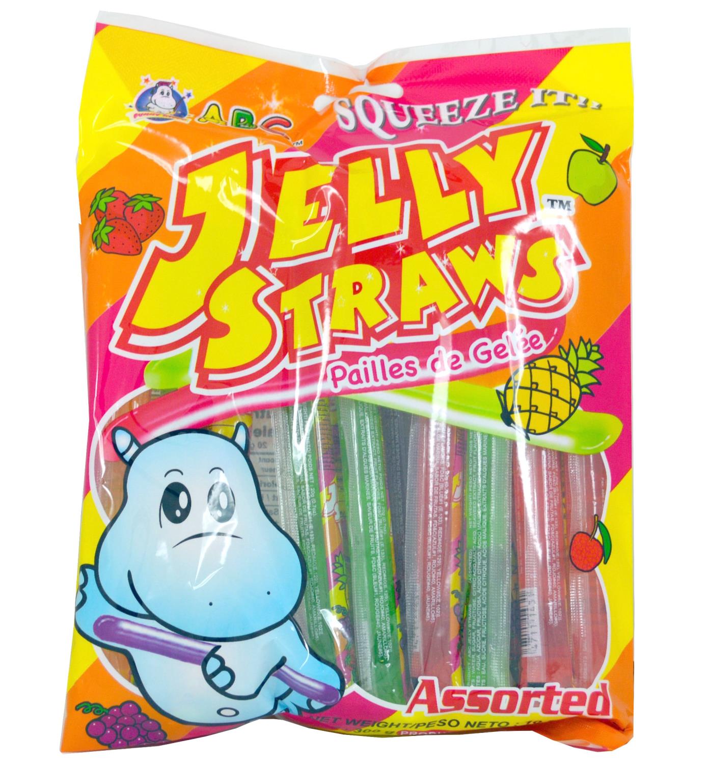 ABC jelly straws 300g TW
