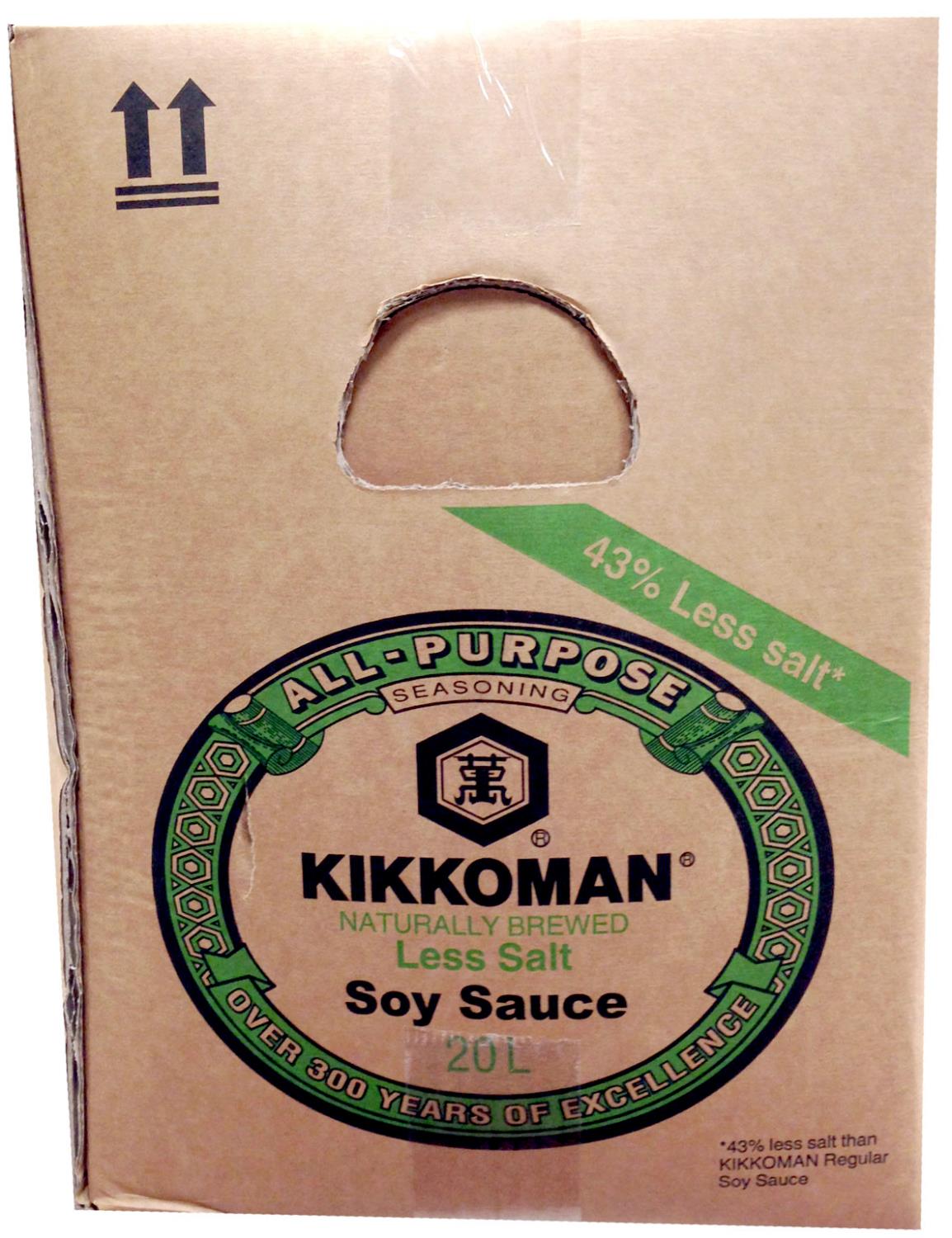 KIKKOMAN Soy sauce less salt 20L NL