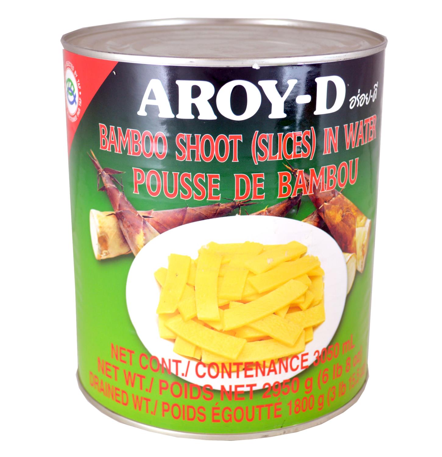 AROY-D bamboo shoot slice 2,950g TH