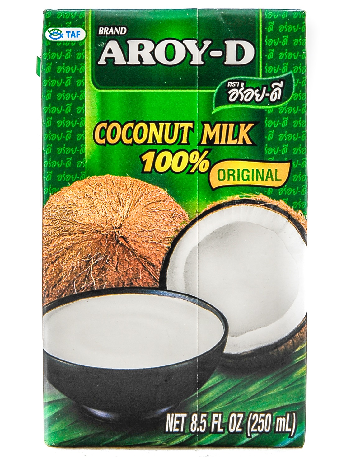 AROY-D coconut milk (UHT) 250ml TH