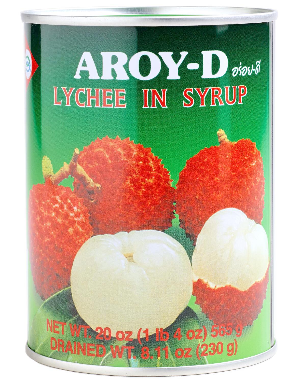 AROY-D Lychee in syrup 565g TH