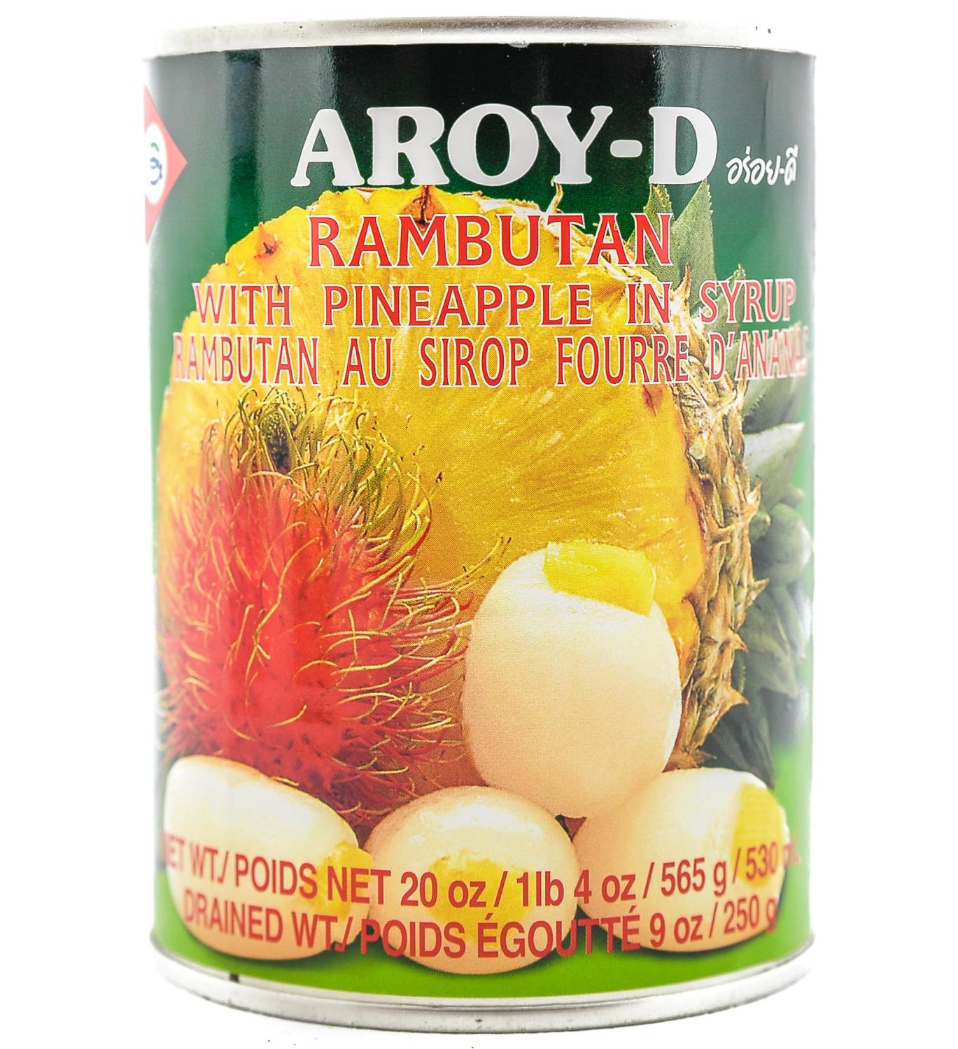 AROY-D rambutan w/pineapple in syr565g TH