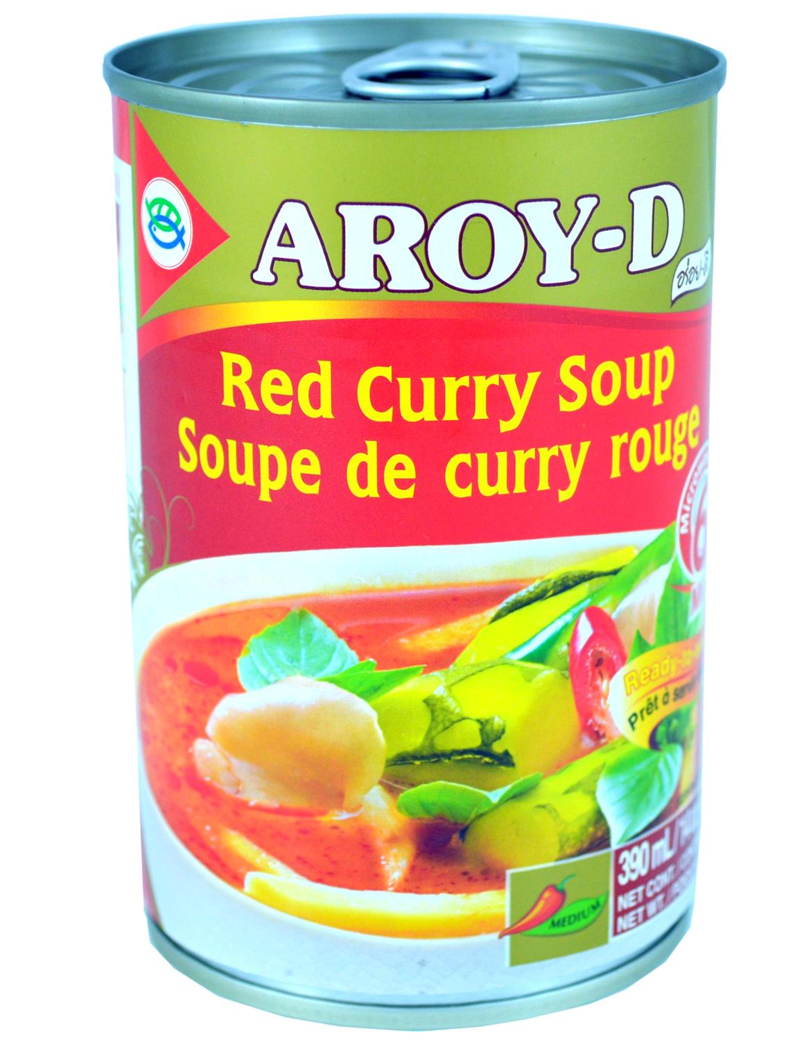 AROY-D Red curry (Ready to eat) 400ml TH