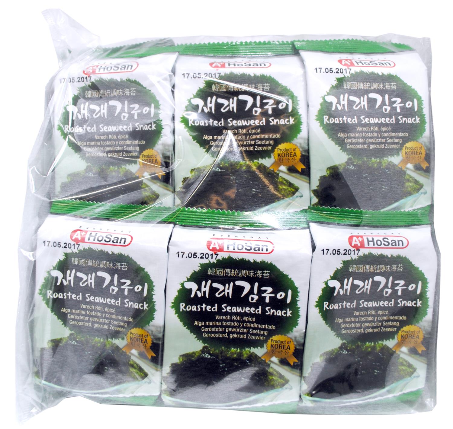 A+ Roasted Seaweed Snack (12x4g)