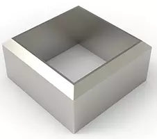 Deksel for stolpefot 40x40mm pr stk