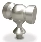 Skjøt håndrekke toppmontert for rund stolpe pr stk