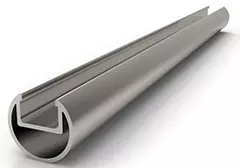 Glasslist Ø26 mellom stolpene pr meter