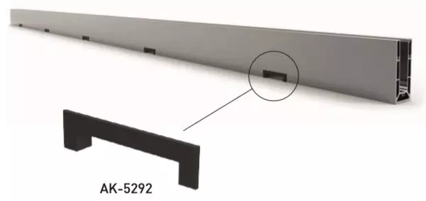 Vanndreneringskanal for Elegant N50 pr stk