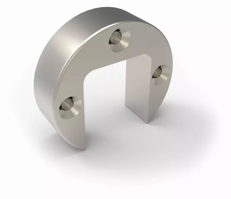 Håndrekke Elegant veggfeste for PR6540 blank pr stk