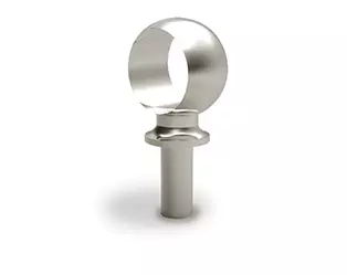 Toppfeste gjennomgående for stolpe Ø50 rund håndrekke Ø50 pr stk