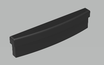 Toppdeksel plast for stående profiler for F60V pr stk