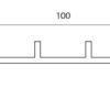 Profil adapter for F100 pr meter