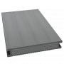 Terrassebord 28x162x4000 trekompositt kompakt rillet/ børstet rillet svart pr lm