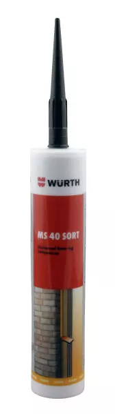 Wurt MS40 hvit lim og fugemasse 290ml pr stk
