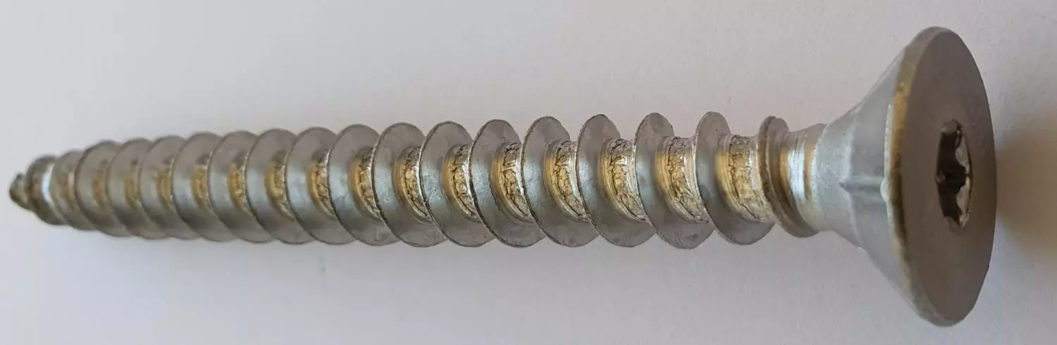 Treskrue 10x80 A4 kvalitet pr stk