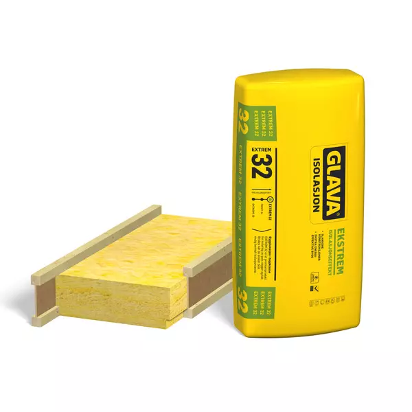 GLAVA EXTREM 32 I-BJELKEPLATE 100MM