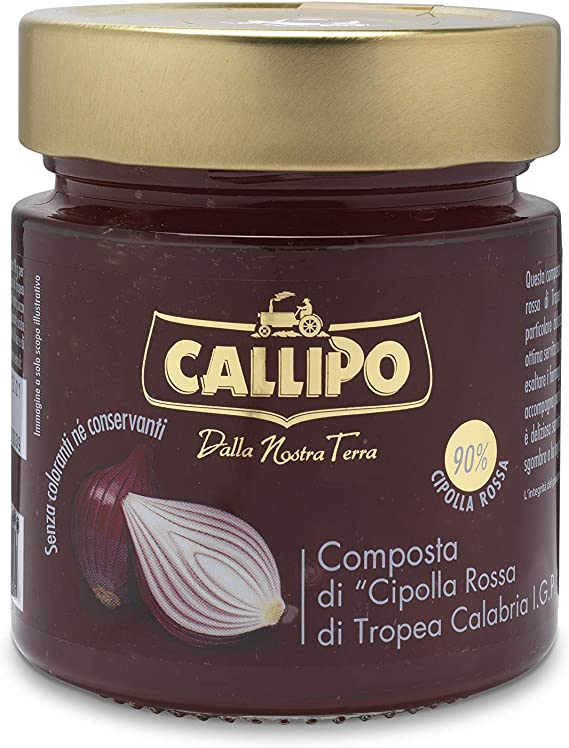 Callipo Composta Di Cipolla rossa, Rødløks kompott 300g