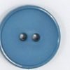 18mm blå knapp