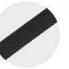 Webb band 30mm sort
