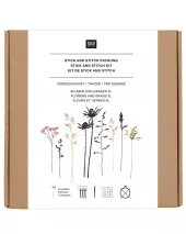 Stick & Stitch "Flowers and Grass" XL