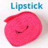 Fold over elastic lipstick