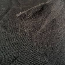 Organic cotton fleece dark grey
