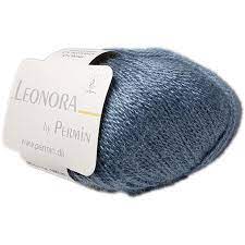 Strikkegarn Leonora jeansblå 407