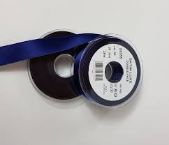 Silkeband marineblå 40mm