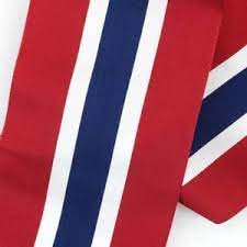 Norske flaggband 100mm