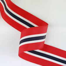 Norsk flaggbånd 40mm