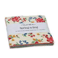 Moda charm pack Spring-a-ling
