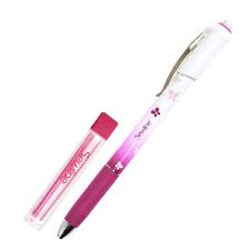 Trykk blyant m/refil pink