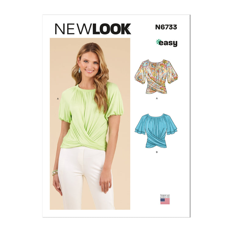 New Look N6733 Knit Tops