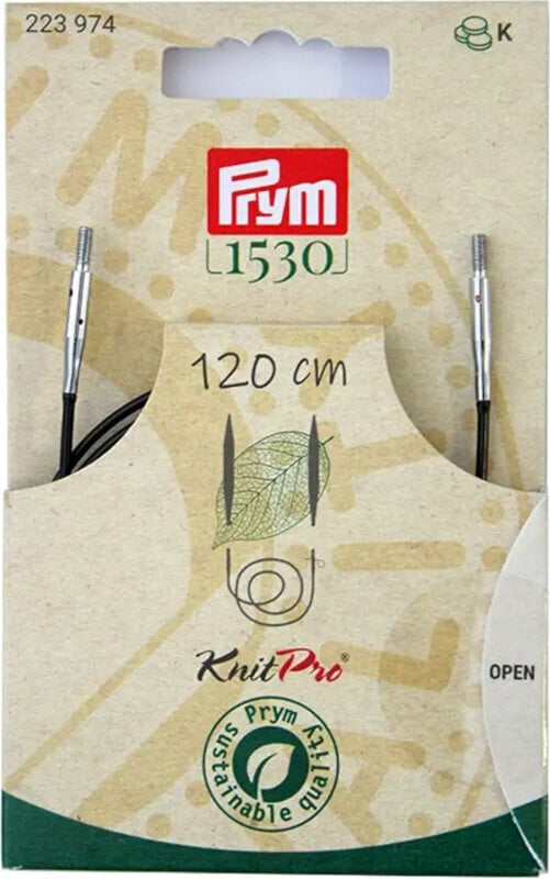 KnitPro Kabel Til Rundepinner 120cm Prym 223974