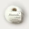 Strikkegarn Hannah Permin 880101 Hvit