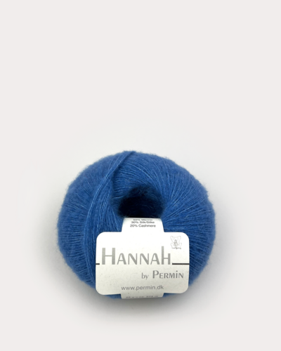 Strikkegarn Hannah Perminhimmelblå col  880112