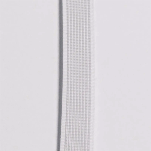 Rigbånd Spilebånd 12mm Hvit