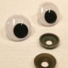 Bamseøyne 24mm Bevegende Pupil Safety Eyes