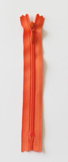 YKK Glidelås 20cm Fast 4mm Spiral Oransje