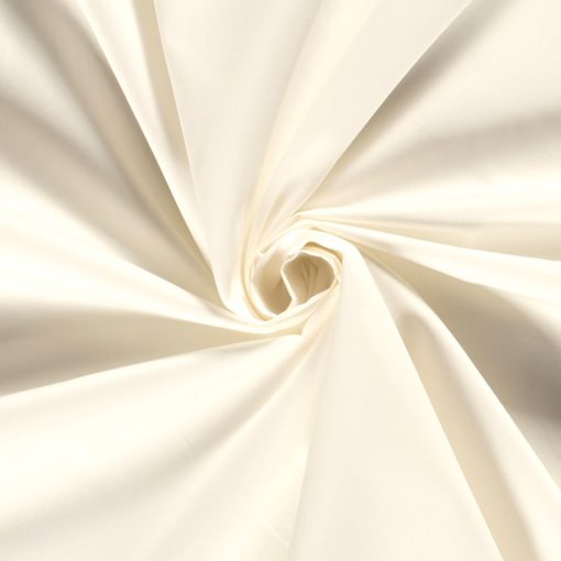 COTTON POPLIN FABRIC UNICOLOUR OFF WHITE