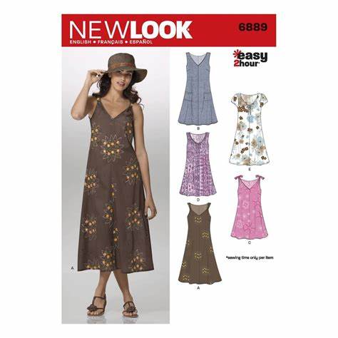 New Look 6889 varierte kjoler
