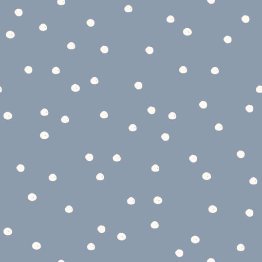 Aqua Protect (waterproof) fabric digital printed Dots Indigo